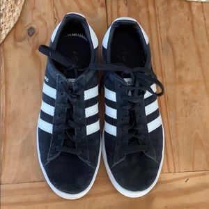 Black adidas campus